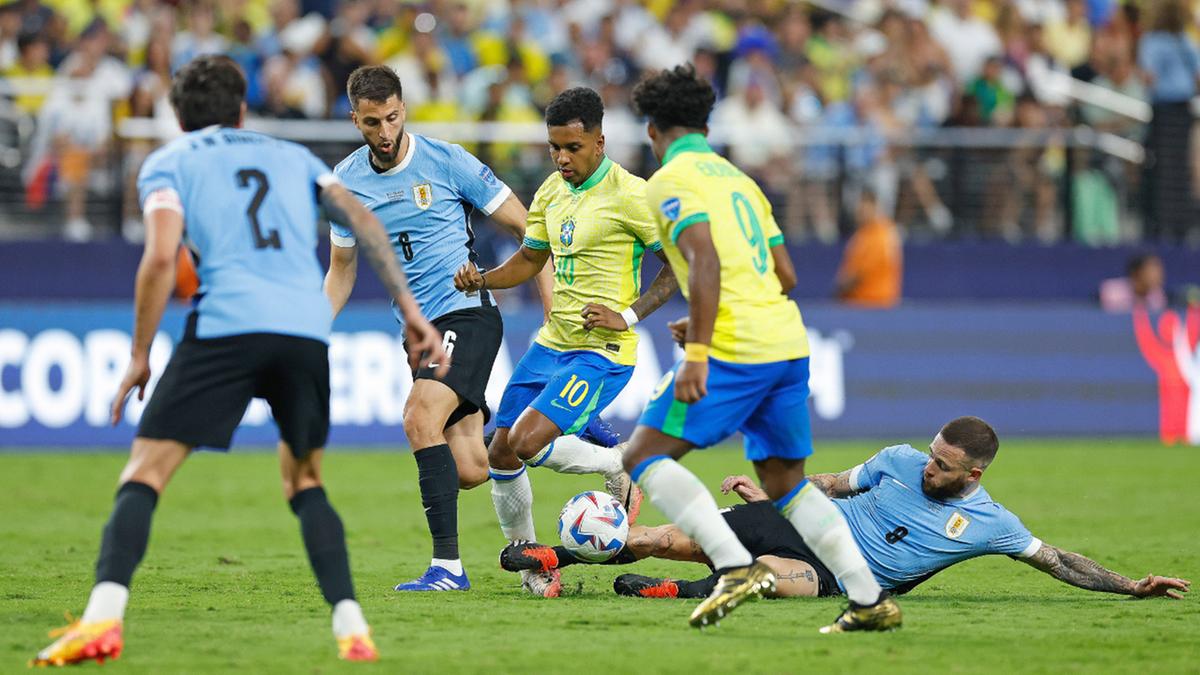 Brasil x Uruguai pela Copa América 2024 no Allegiant Stadium, na cidade de Las Vegas nesse sábado 06/07. (CBF Oficial)