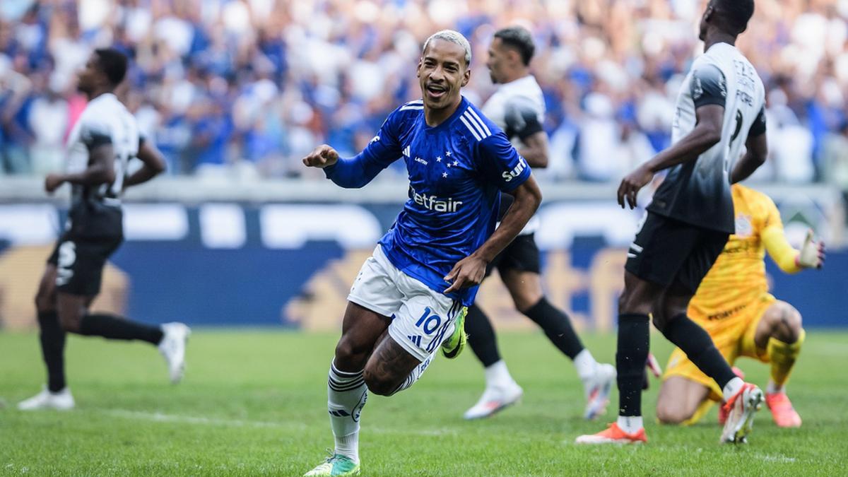 Alvinegro não conseguiu resistir à pressão exercida pelo time mineiro (Gustavo Aleixo/Cruzeiro)