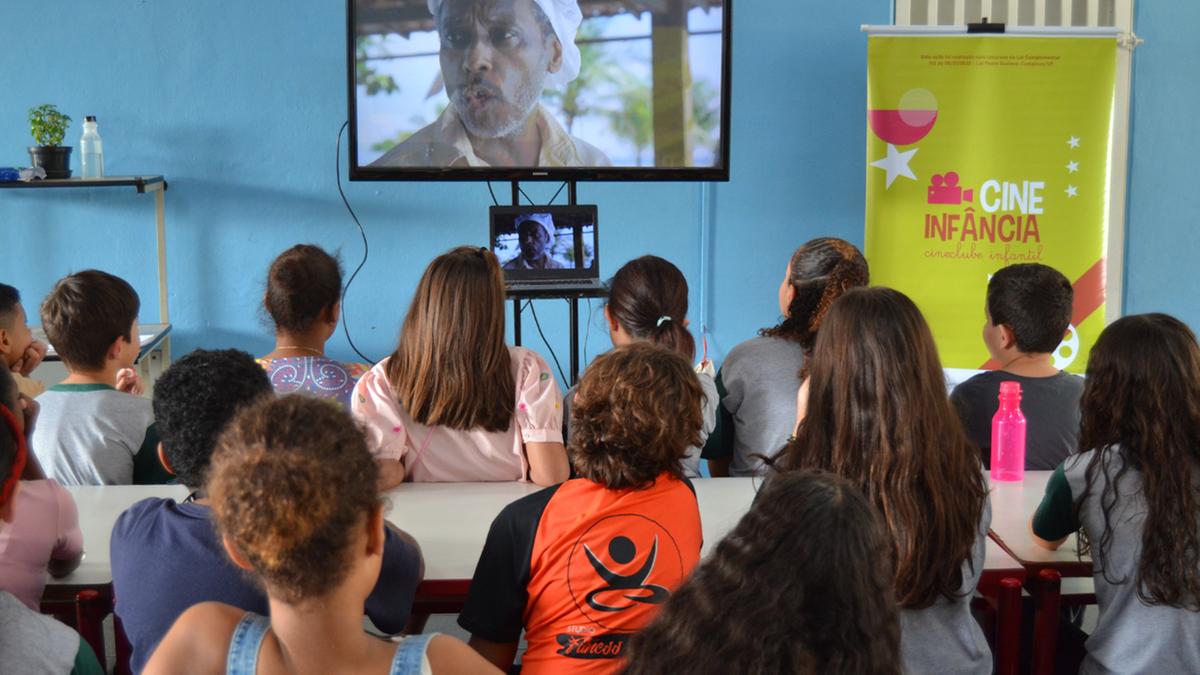 Mais de 4 mil crianças de 4 a 11 anos — alunos de 24 escolas públicas de Campinas e região — já participaram do projeto Cine Infância (Danilo Dias de Freitas)