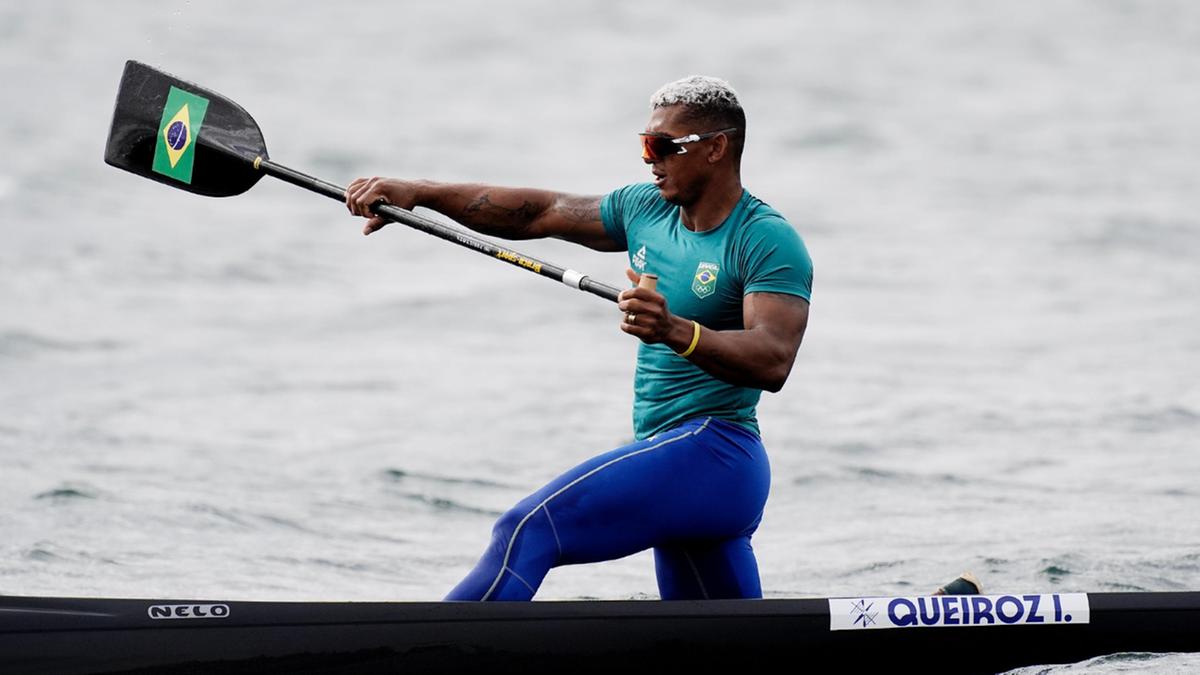 Isaquias Queiroz é medalha de prata no C1 1000m em Paris 2024 (Alexandre Loureiro/COB)