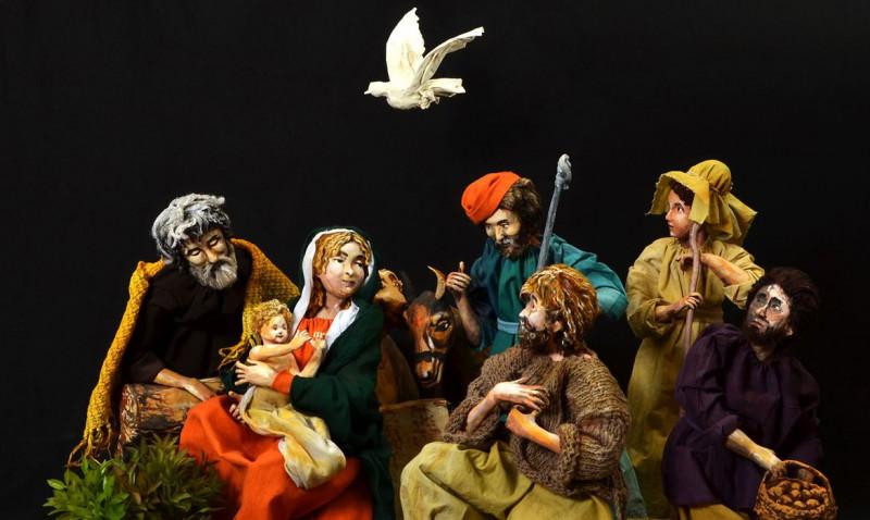 Museu de Arte Sacra de São Paulo traz presépios de papel machê (Divulgação/Museu de Arte Sacra de São Paulo)