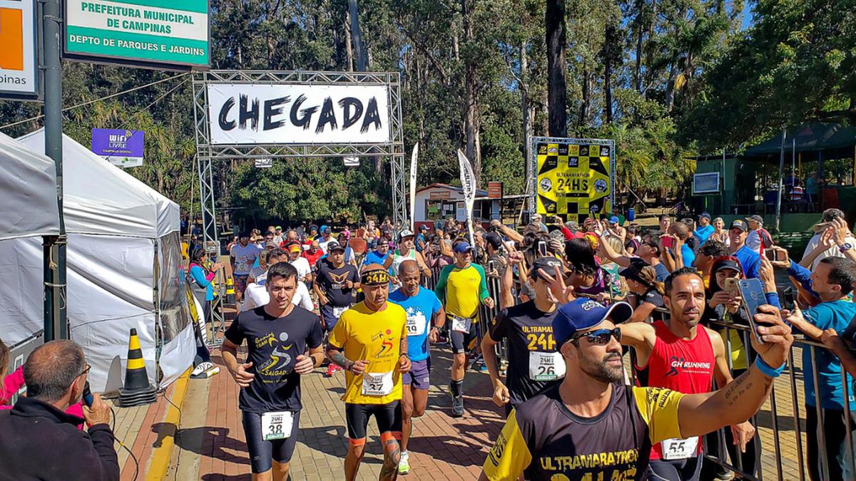 Evento mais longo da Virada Esportiva, a Ultramaratona precisou ser abreviada por motivos de segurança após a forte ventania de sábado (Divulgação)