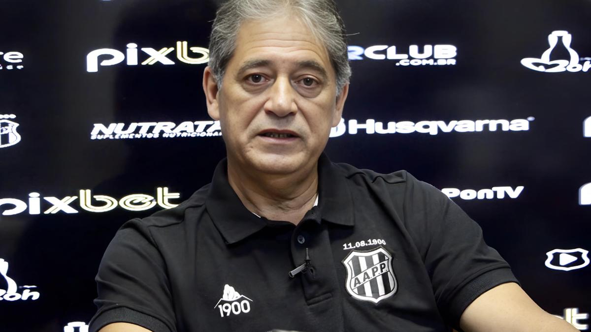 O presidente da Ponte, Marco Eberlin, afirma que dívidas serão pagas (Diego Almeida/PontePress)