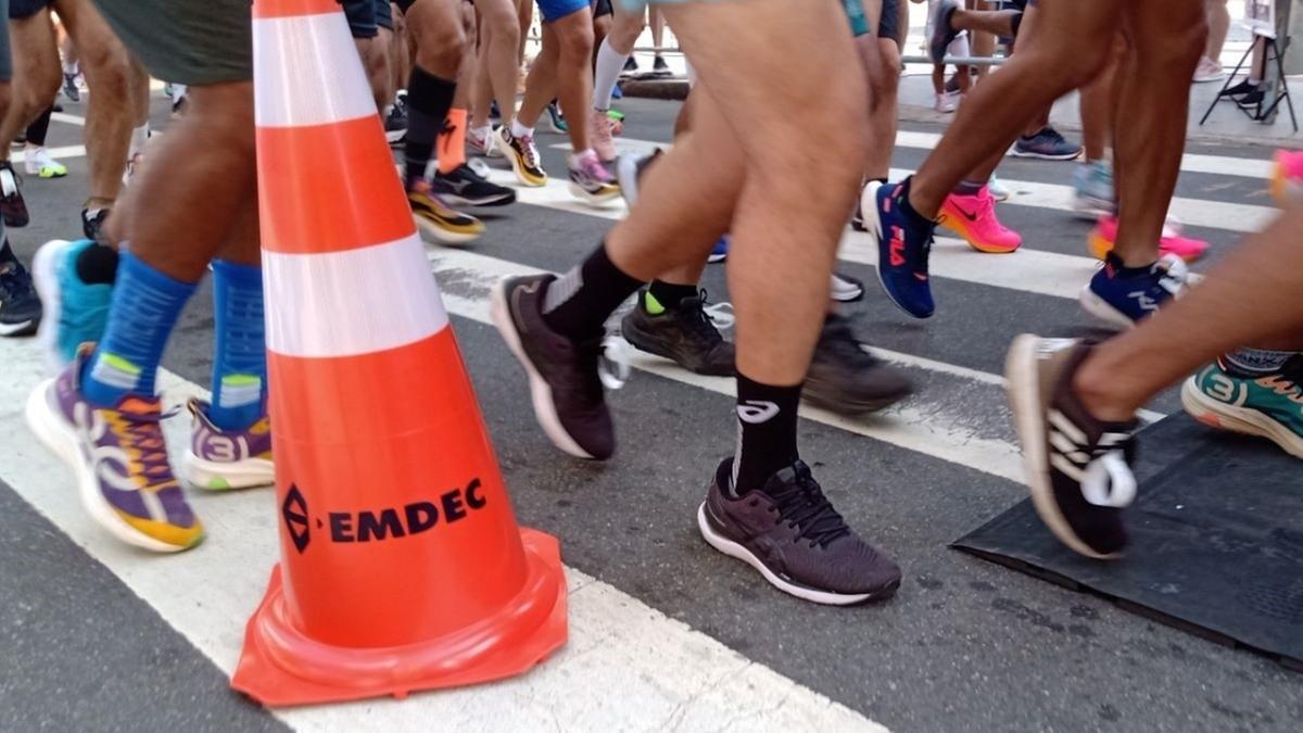 Trajeto da corrida seguirá pelo entorno do Parque Portugal e Praça Arautos da Paz (Emdec/Divulgação)