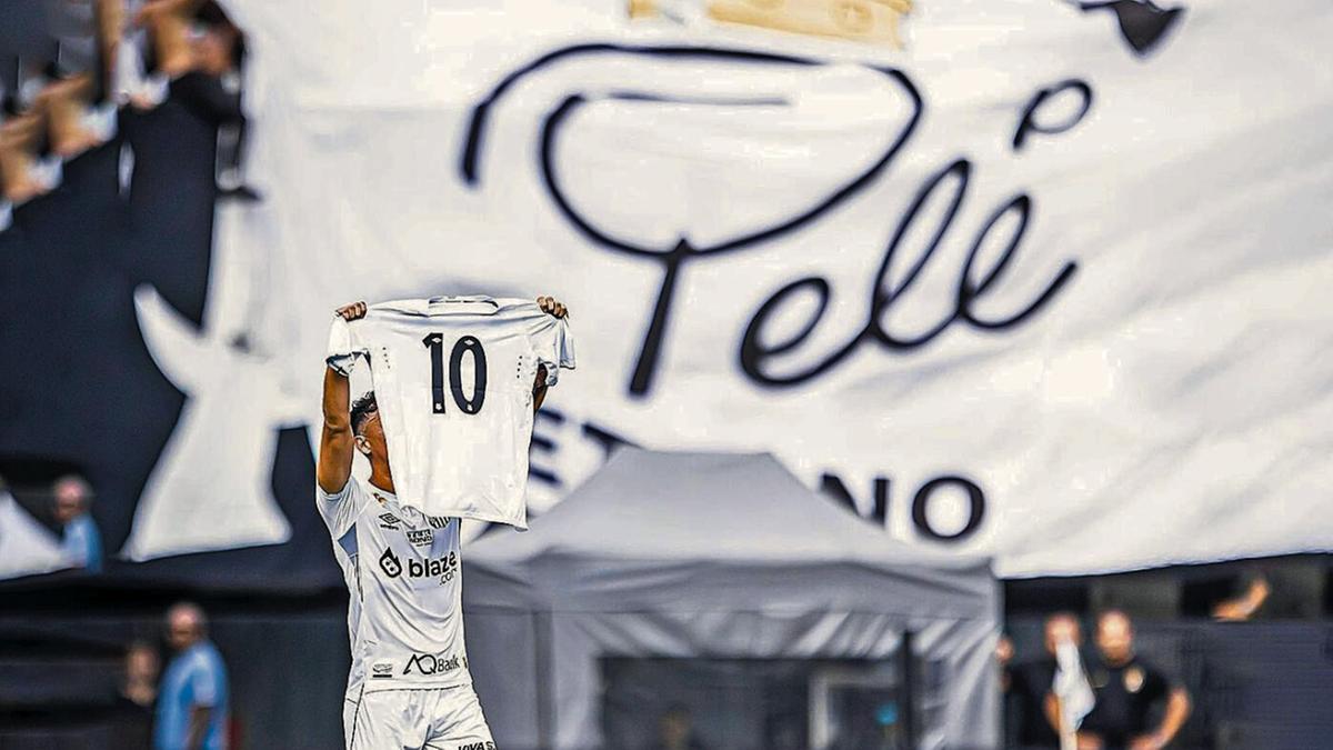 Camisa 10 voltará a ser usada pelo Peixe na Série A do Campeonato Brasileiro na próxima temporada (Reprodução Instagram @SantosFC)