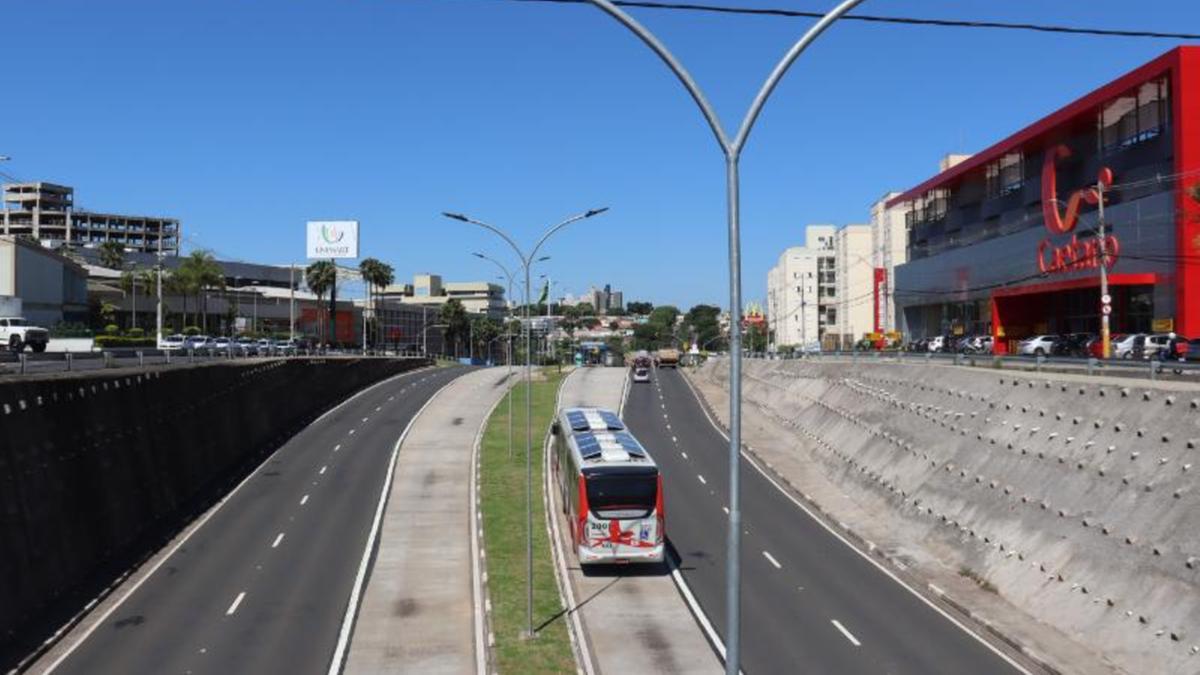 Os corredores são dedicados para circulação exclusiva das linhas BRT (Divulgação/Emdec)