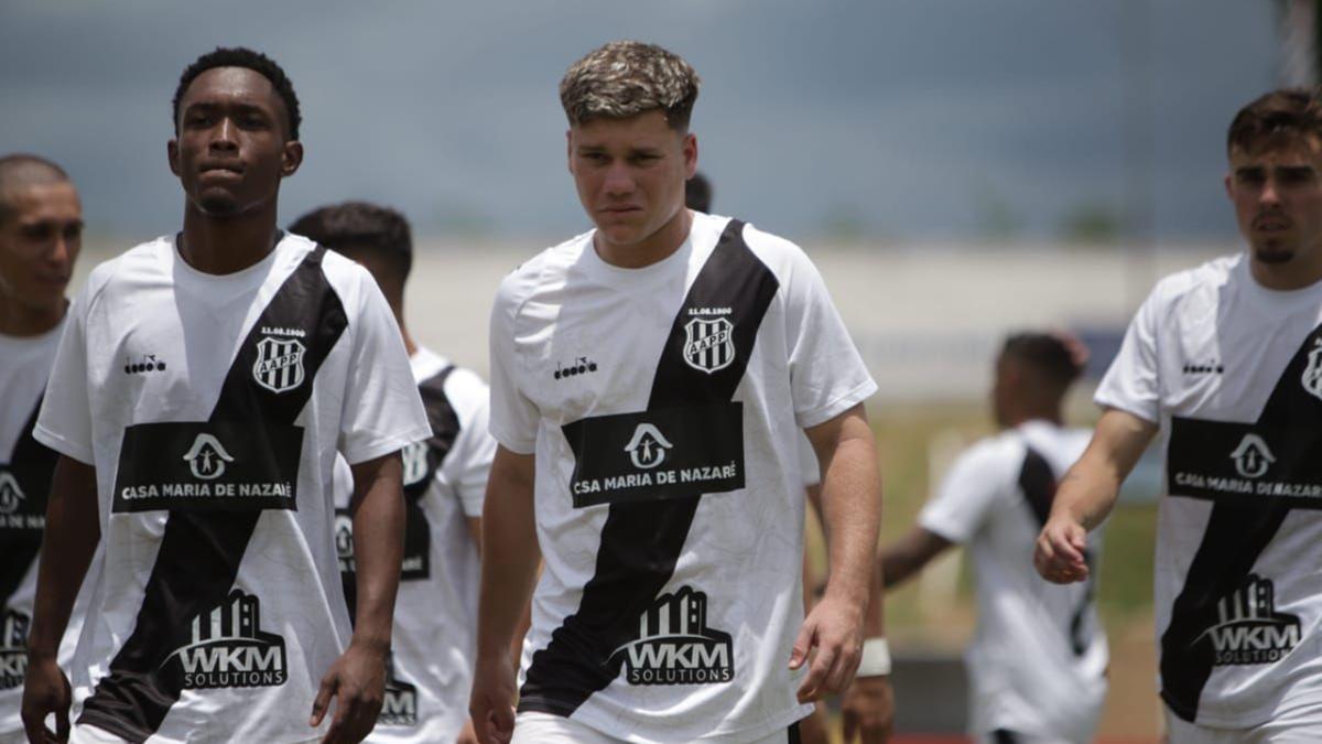 Kauã Moreira marcou e assegurou a primeira vitória na competição (Jhenifer Cristine/Especial Ponte Press)