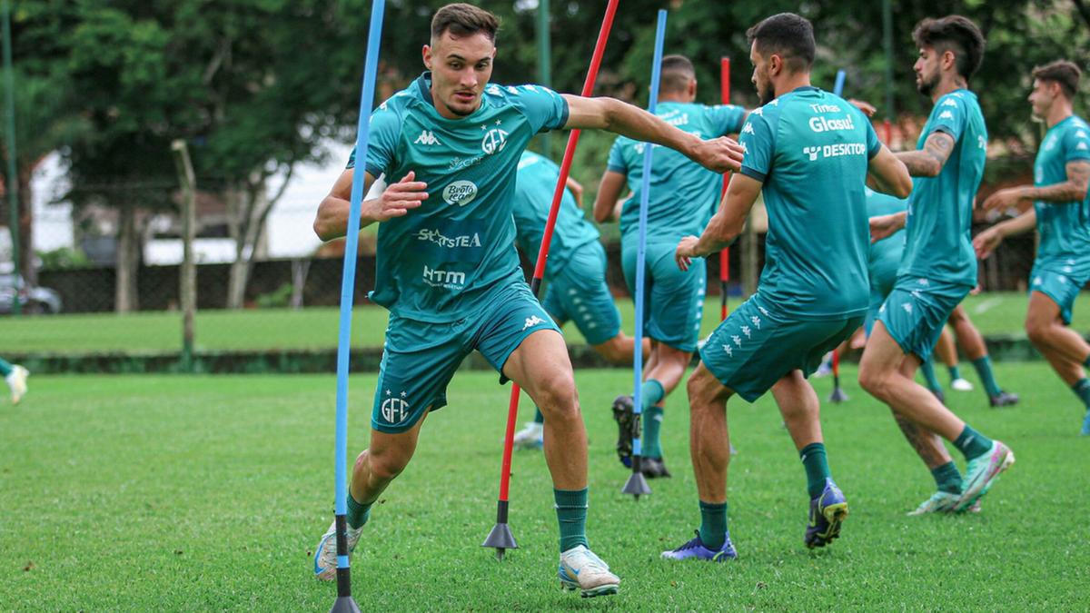 João Marcelo iniciou no banco o último jogo: expectativa de retorno (Raphael Silvestre\Guarani FC)