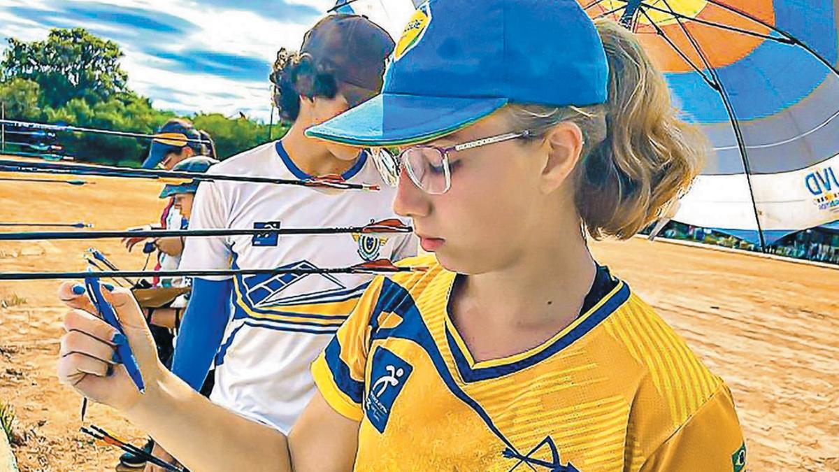 Fernanda Waib, de 16 anos: tricampeã brasileira e quatro recordes nacionais (Divulgação)