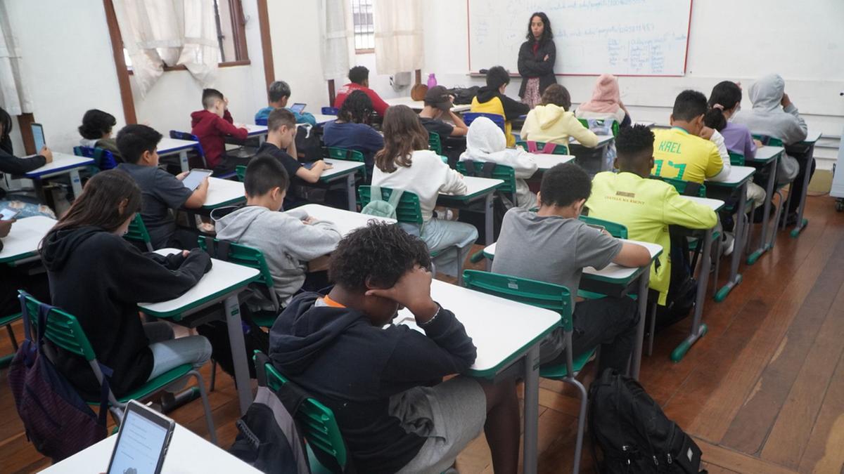 Em 2023, cerca de 18 mil estudantes foram avaliados na rede pública pelo Saeb amostral do 2º ano (Secretaria da Educação/SP)