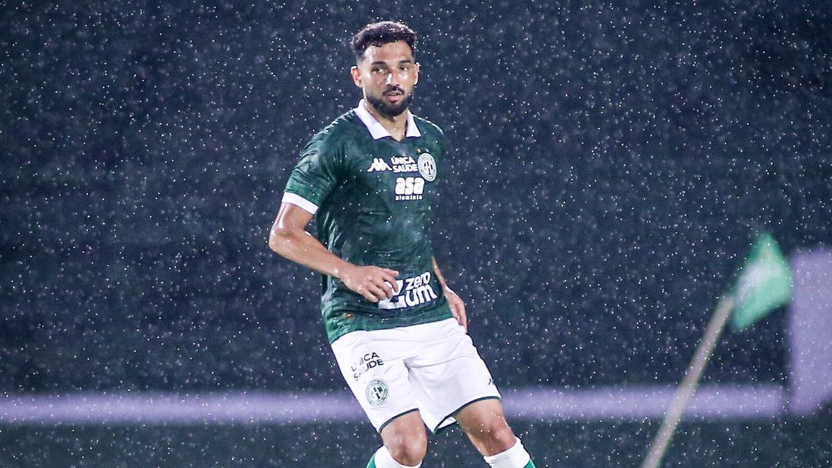 Recuperado de lesão, Alan Santos estreou na temporada 2025 contra o São Bernardo no último sábado (Raphael Silvestre\Guarani FC)
