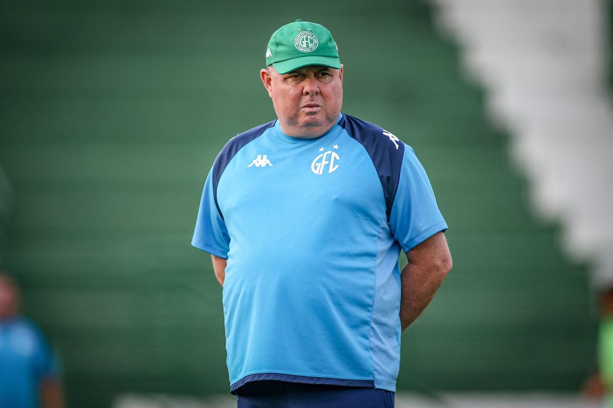 O técnico Marcelo Fernandes completa hoje um mês de sua estreia no Guarani (Raphael Silvestre\Guarani FC)