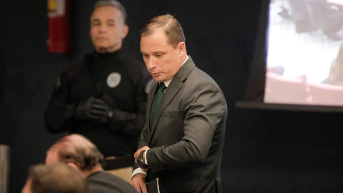 Mauro Cid em ação penal que investiga a tentativa de golpe de Estado em 2022 (Reprodução Internet)