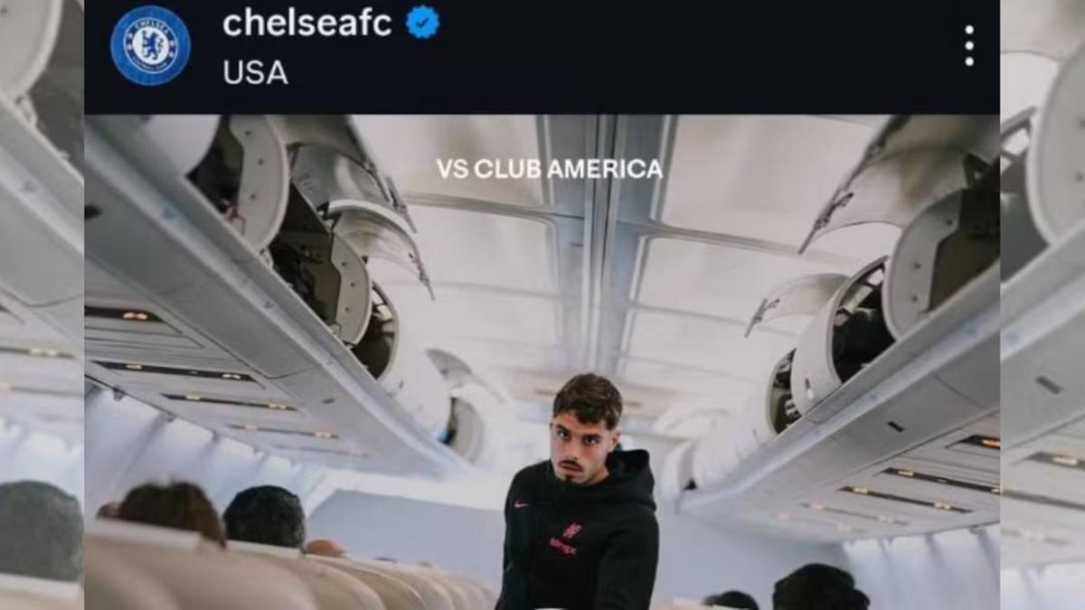 Chelsea cometeu gafe com o Flamengo em postagem nas redes sociais. (Reprodução/@chelseafc via Instagram)