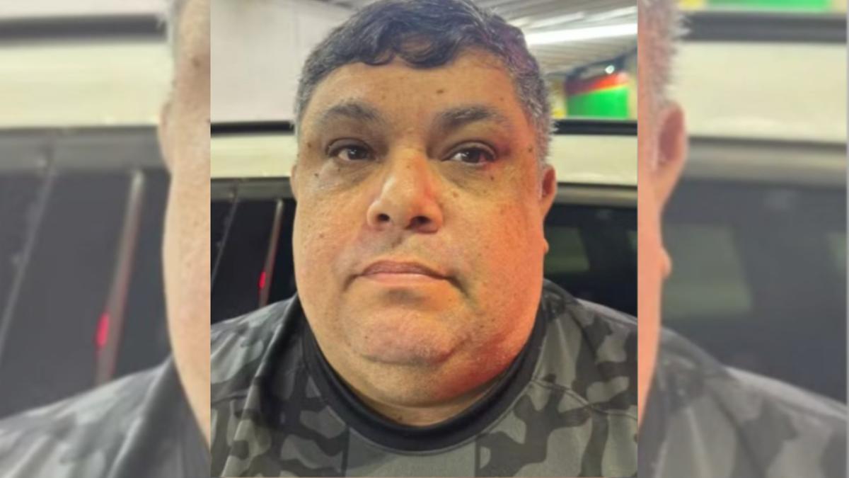 Ricardo Batista Ambrózio, de 44 anos, estava foragido há nove anos e foi preso em supermercado da Grande Cuiabá (Reprodução)