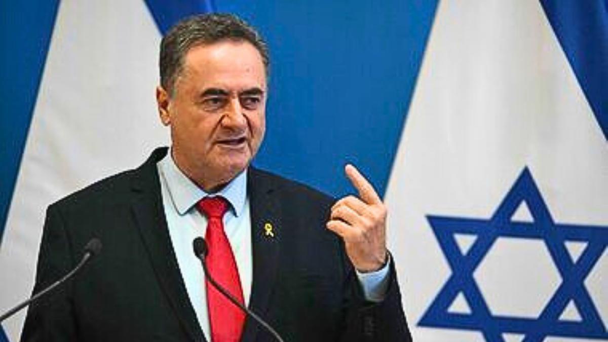 Ministro da Defesa de Israel, Israel Katz (Attila Kisbenedek / AFP)