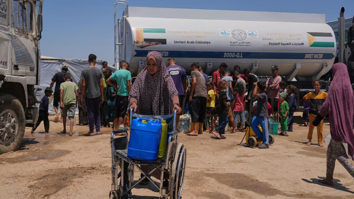 Israel deve suspender ajuda para população de Gaza (Abdel Kareem Hana/AP)