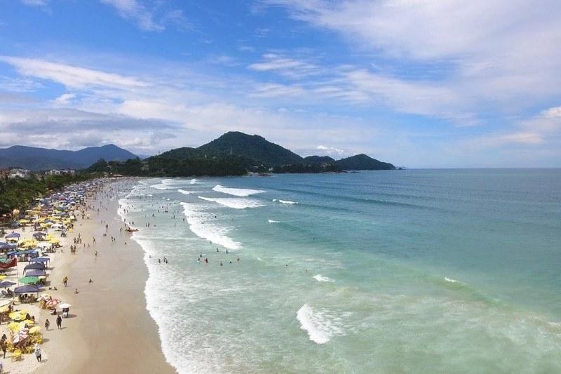 No dia 3 de novembro, feriado de Finados, um turista francês também foi atacado por um tubarão em Ubatuba (Reprodução/Atmosfera Incorporadora)