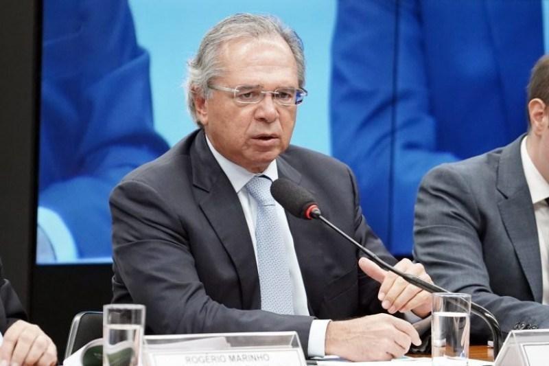 Em outubro, a revista Piauí e o site Poder360 revelaram a existência de empresas offshore em nome de Guedes e do presidente do Banco Central, Roberto Campos Neto (Pablo Valadares/Câmara dos Deputados)