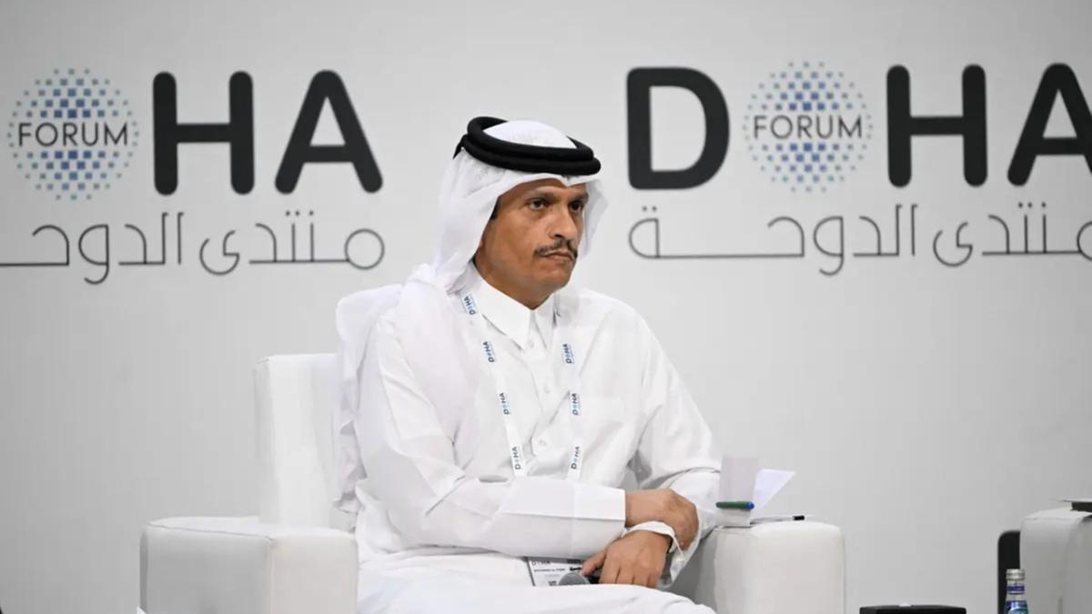 Primeiro-ministro do Catar, Mohammed ben Abdelrahmane al-Thani (Mahmud Hams/ AFP)