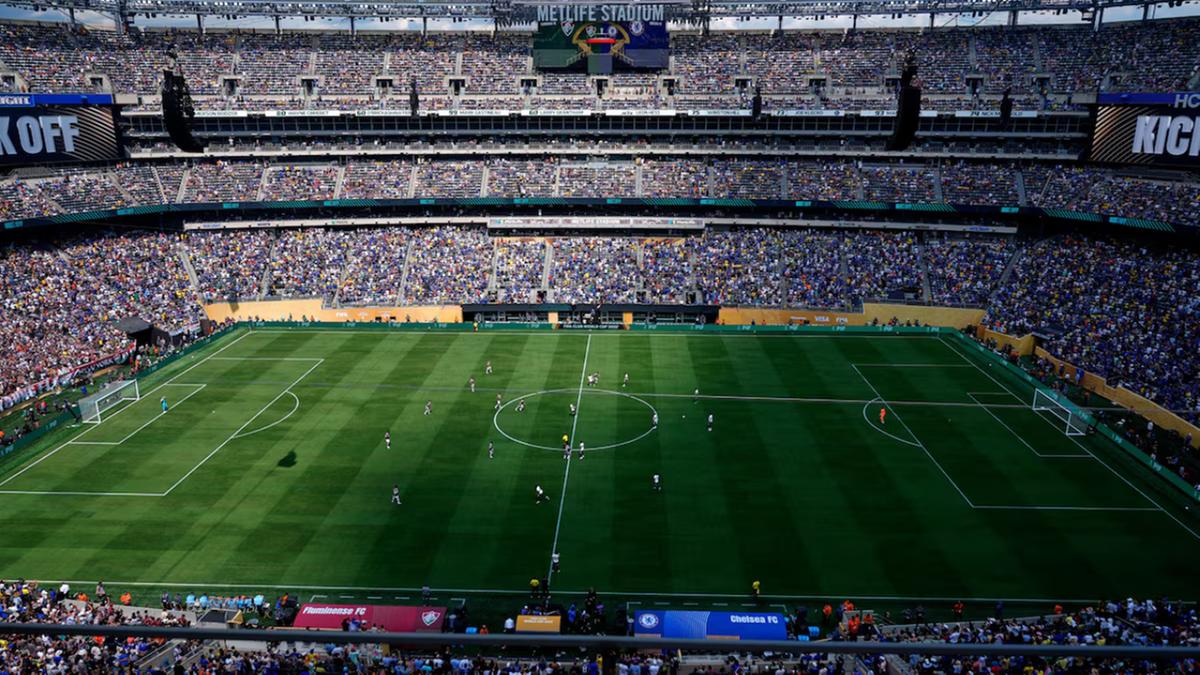 Fluminense e Chelsea disputaram semifinal do Mundial de Clubes no estádio em que Brasil vai estrear na Copa (Pamela Smith/AP)