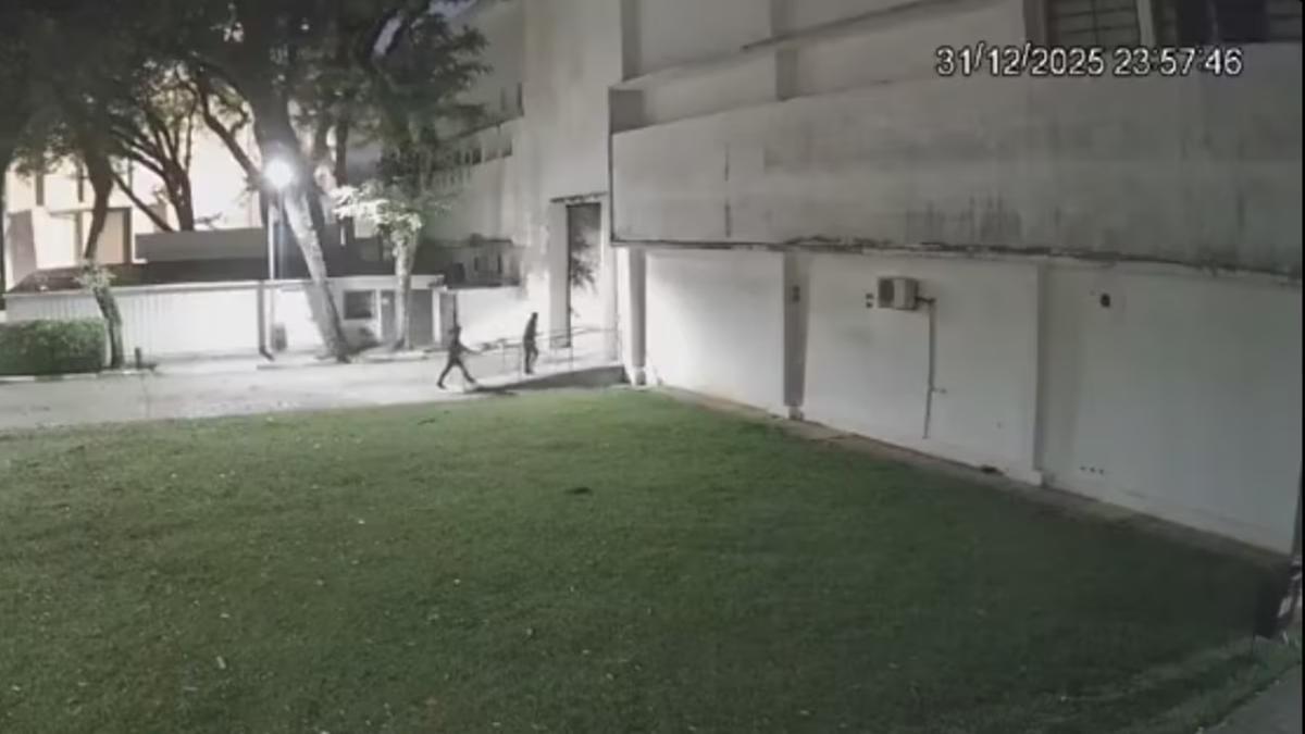 Assalto ao laboratório do Instituto de Energia e Ambiente da USP em 31 de dezembro de 2025 (Reprodução)