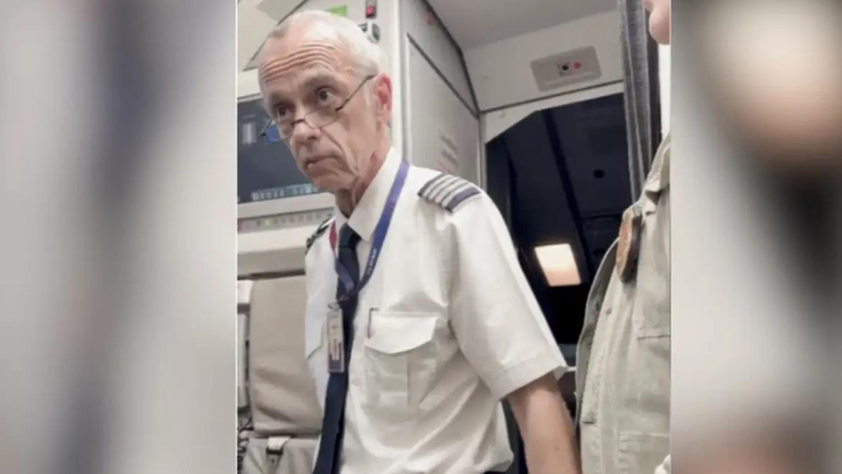 O piloto Sérgio Antônio Lopes, de 60 anos, preso dentro de um avião no Aeroporto de Congonhas (Polícia Civil-SP)