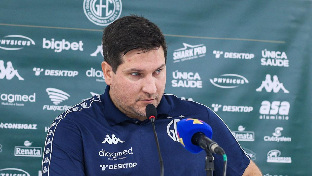 Com 52,7% de aproveitamento em 19 jogos, Matheus Costa é o técnico com o melhor desempenho no Guarani nos últimos anos (Raphael Silvestre\Guarani FC)
