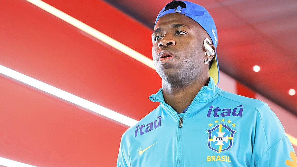 Vinicius Junior deve estar na lista de Ancelotti e vai disputar a sua segunda Copa do Mundo (Rafael Ribeiro/CBF)