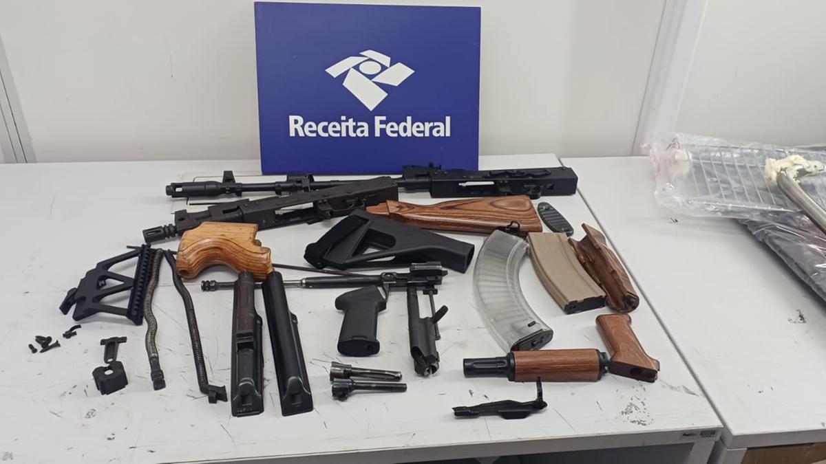 Descoberta foi possível porque carga foi selecionada para fiscalização (Receita Federal)
