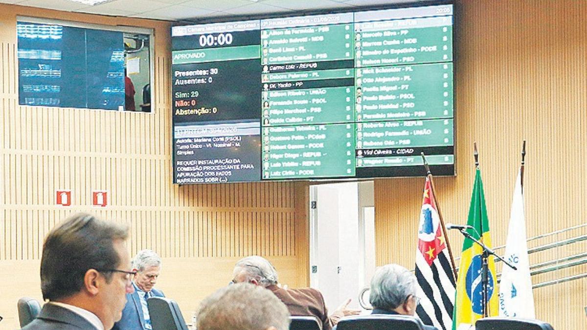 Na sessão de ontem, a maioria dos vereadores destacou a gravidade das denúncias e o comportamento excêntrico do vereador Vini Oliveira (Kamá Ribeiro)