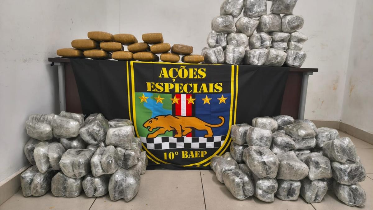 Polícia Civil investiga a procedência das drogas; suspeita é que a “casa-bomba” (local de armazenamento) esteja localizada em Nova Odessa (Polícia Militar)