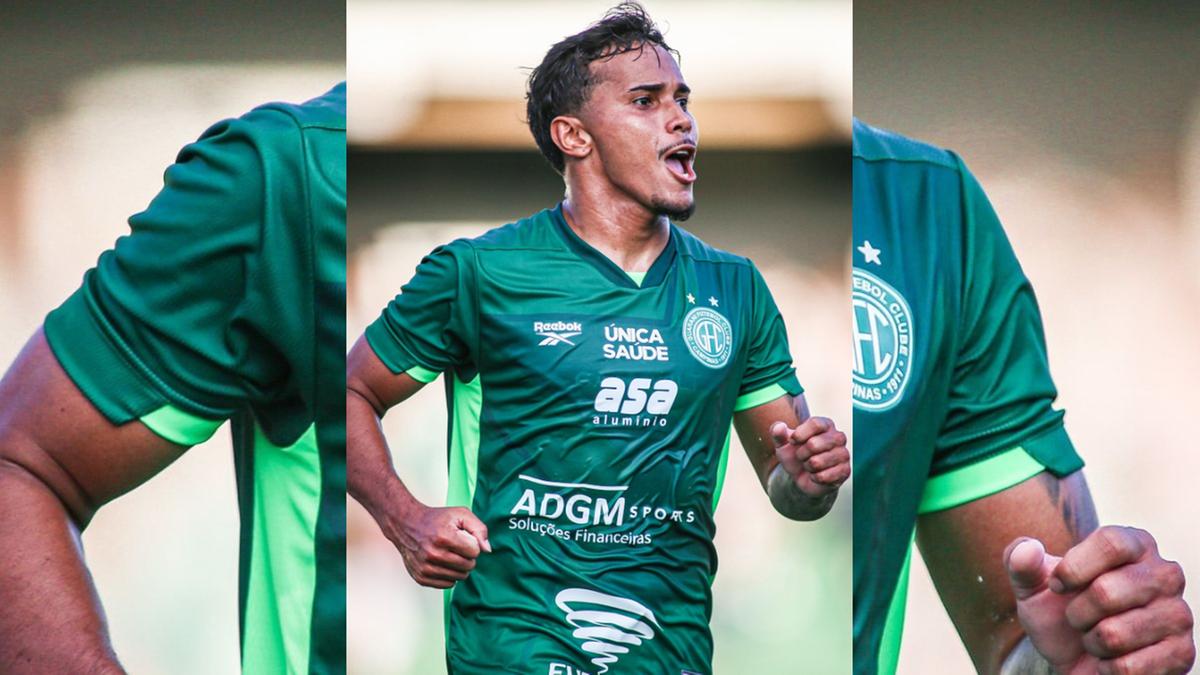 Autor de um dos gols da vitória contra o Amazonas, Carlos Eduardo ganha papel vital na organização do meio-campo bugrino (Raphael Silvestre\Guarani FC)