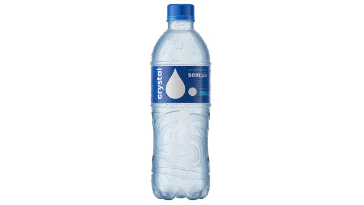 Garrafa de água mineral sem gás da Crystal (Coca-cola/Divulgação)