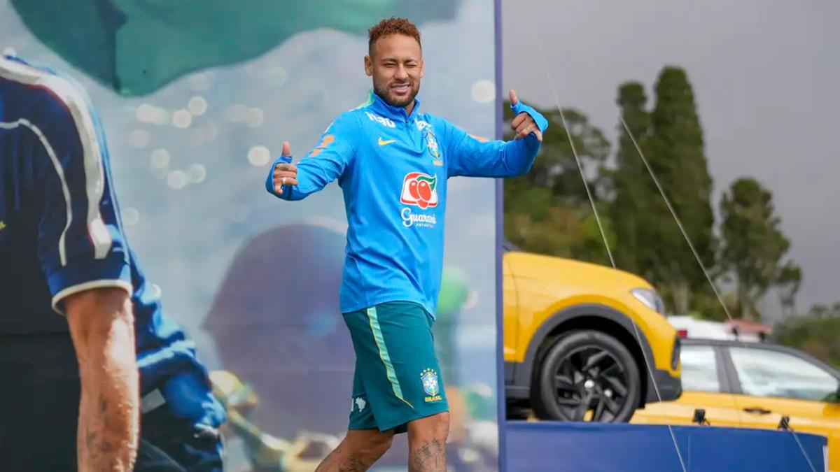 O atacante Neymar (Rafael Ribeiro/CBF)