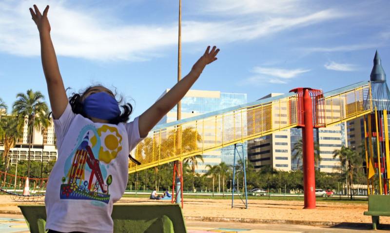 Dia da criança, criança, parque da cidade (Fabio Rodrigues Pozzebom/Agência Brasil)