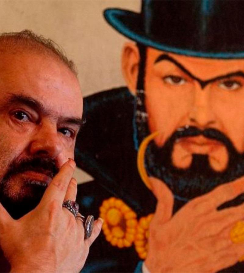 A primeira apari&ccedil;&atilde;o do Z&eacute; do Caix&atilde;o foi em 1964, quando Jos&eacute; Mojica Marins criou o personagem para o cl&aacute;ssico longa-metragem de terror &Agrave; Meia-Noite Levarei a sua Alma. Depois, a figura desse coveiro envolvido em artes m&iacute;sticas apareceu em mais nove filmes e tr&ecirc;s s&eacute;ries de televis&atilde;o ( H&eacute;lvio Romero/Estad&atilde;o Conte&uacute;do)