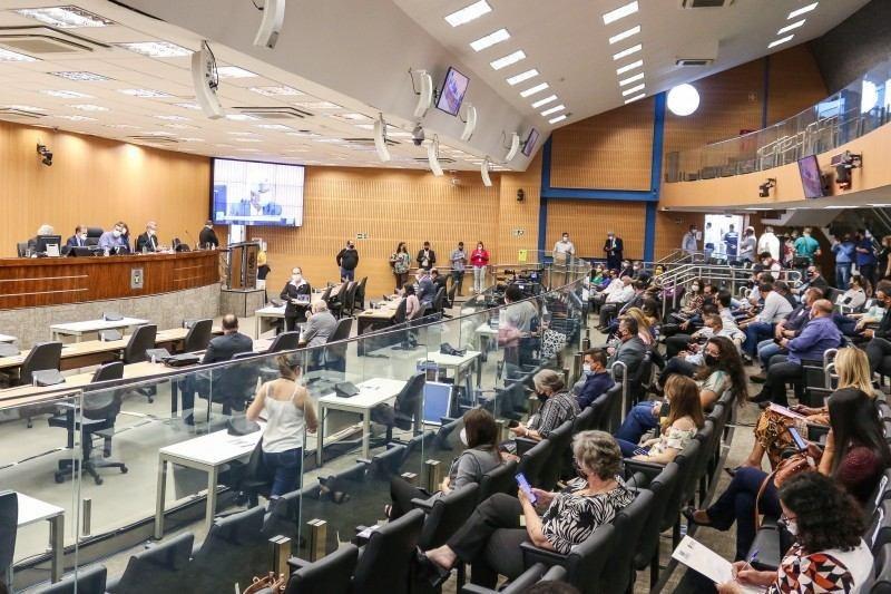Audiência Pública do Orçamento do Estado de São Paulo, realizado ontem no plenário da Câmara Municipal (Câmara Municipal de Campinas)