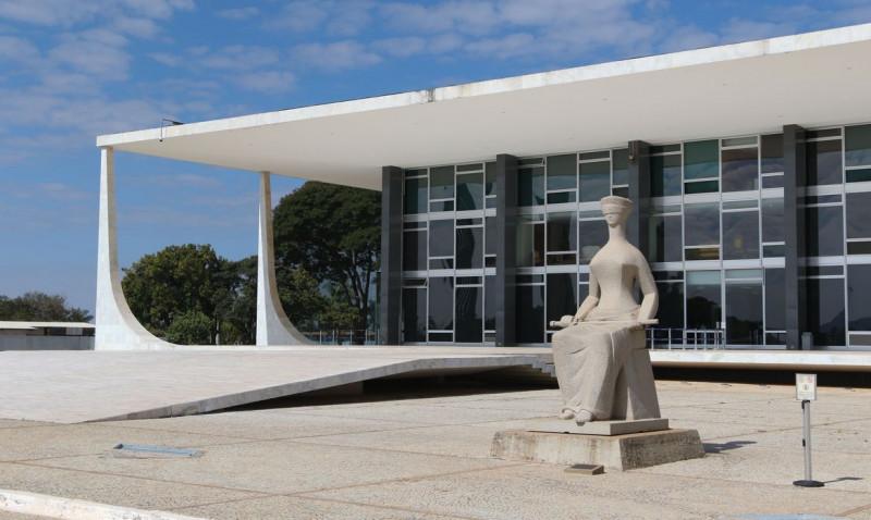 Palácio do Supremo Tribunal Federal na Praça dos Três poderes em Brasília (Fabio Rodrigues Pozzebom/Agência Brasil)