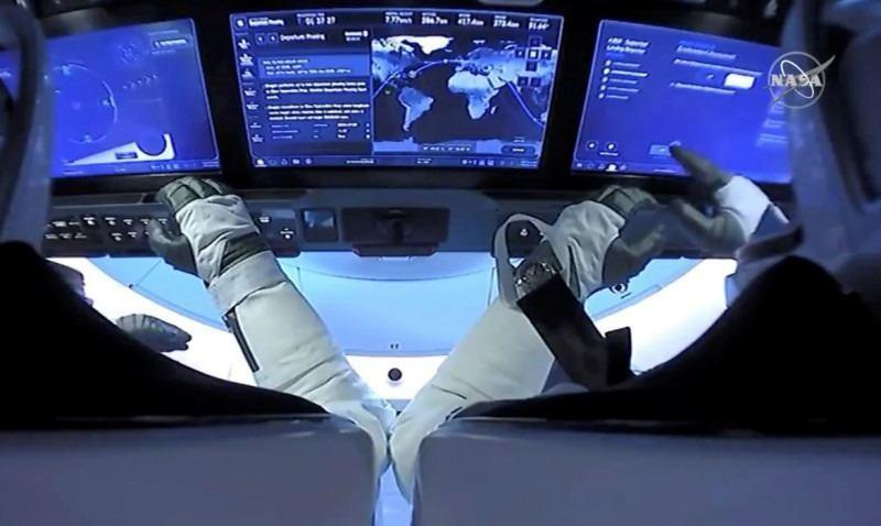 Voo retornou para o Brasil  (NASA)