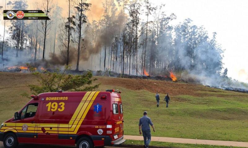 Queda de Aeronave de asa fixa pela Cesário Geovanoni Moreti – Piracicaba. (Corpo de Bombeiros PMESP)