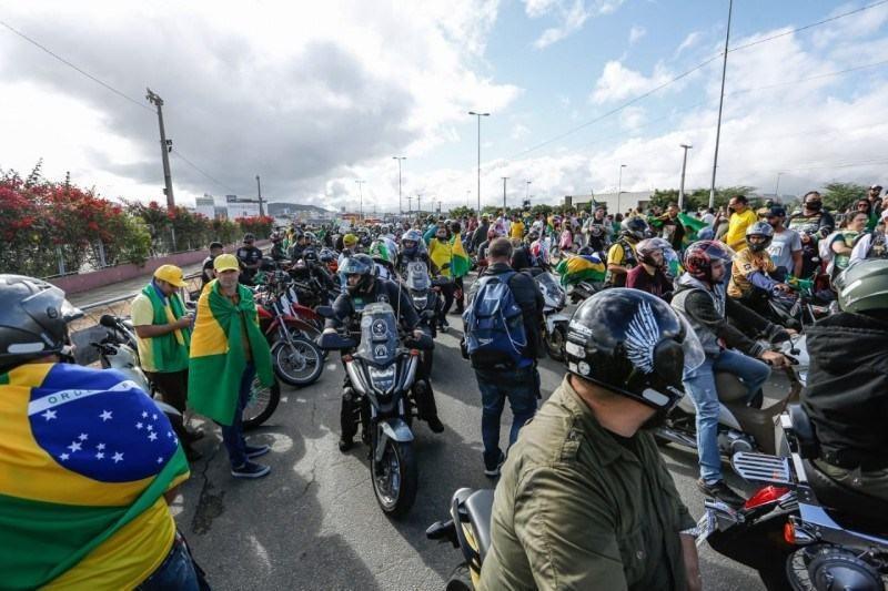 Bolsonaro observou ainda que as manifestações do próximo dia 7 de setembro servirão para mostrar que aqueles que "ousam não mais" se submeter à Constituição "serão colocados no devido lugar" (Paulo Paiva / DP Foto)
