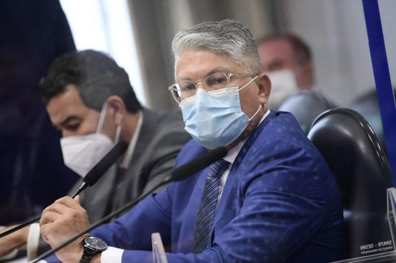 Depoimento do ex-secretário de saúde do Distrito Federal Francisco Araújo Filho (Agência Senado)