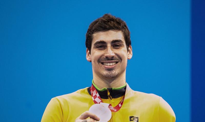 Paralimpíada: Talisson Glock fatura bronze na natação nos 100m livre  (ALE CABRAL/CPB)