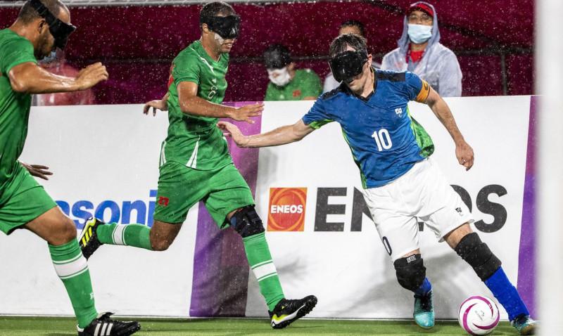 Futebol de 5: Brasil vence Marrocos e fará final contra Argentina (ALE CABRAL/CPB)