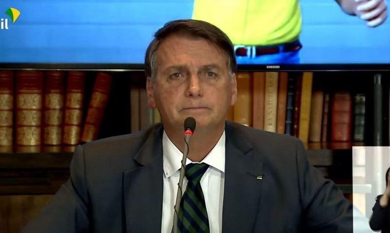 Presidente Jair Bolsonaro (Reprodução/TV Brasil)
