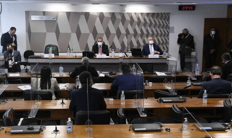 Senadores quebram sigilo de envolvidos no caso da Covaxin (Jefferson Rudy/ Agência Brasil)