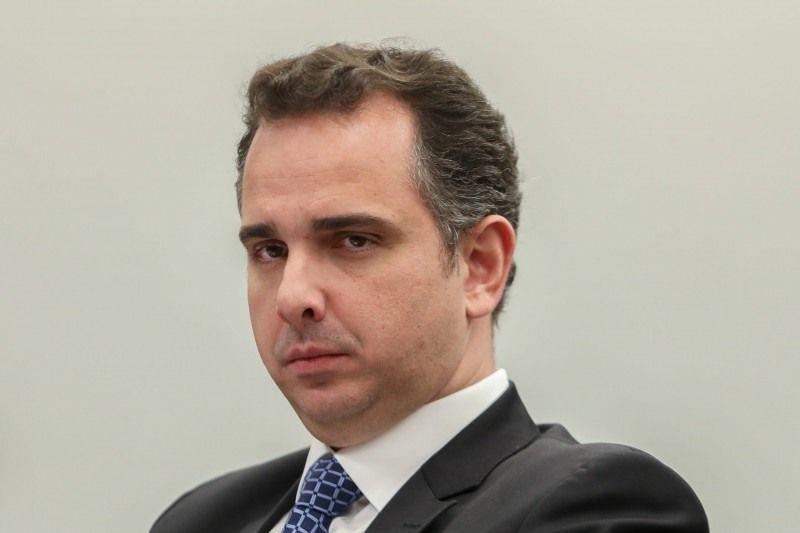 o presidente do Senado, Rodrigo Pacheco (DEM-MG) (Sérgio Lima)