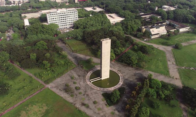 Vista aérea da Cidade Universitária “Armando de Salles Oliveira” - USP (George Campos/Jornal da USP/Direitos Reservados)