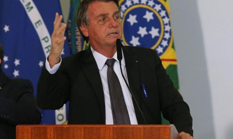 Bolsonaro continuou colocando em dúvida sua participação no pleito de 2022 (Agência Brasil)